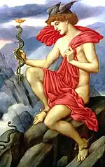 イーヴリン・ド・モーガン『メルクリウス』（1870年と1873年の間） ド・モーガン・センター（英語版）所蔵