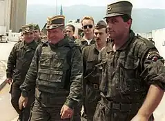 ボスニア内戦時の旧スルプスカ共和国軍(1992年)