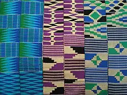 Ewe kente stripes, Ghana