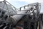 MM40の円筒形発射筒
