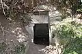 玄門（玄室方向）