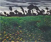 フェリックス・ヴァロットン: Le champ fleuri, 1912