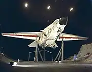 NASAの風洞実験に使用されるF-111B