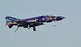 第301飛行隊40周年記念塗装のF-4EJ改(2013年)