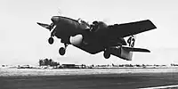 消防機に改造されたF7F