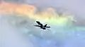 飛行機と環水平アーク