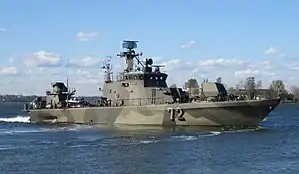 フィンランド海軍のラウマ級ミサイル艇