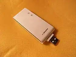 USB端子を出した状態