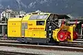 本形式とともに使用される本線系統用の除雪車であるX rot mt 95402号機、テュシス駅、2015年