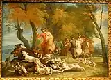 1719～1725年アレクサンドル＝フランソワ・デポルト画