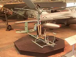 英国空軍博物館のFa-330A-1 #100503