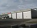 バスの車庫に転用された旧ファーヴァンゲン車庫