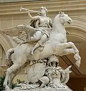 騎馬像 Fame of Louis XIV(1702)チュイルリー公園