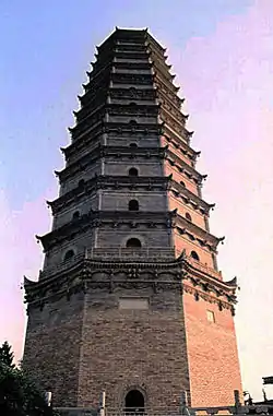 真身宝塔法門寺(西安市)