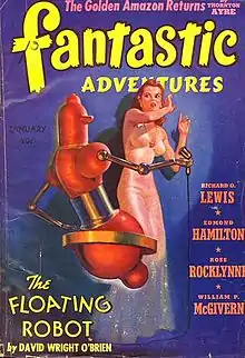 ハロルド・W・マコーリー作。『ファンタスティック・アドベンチャーズ』1941年1月号。
