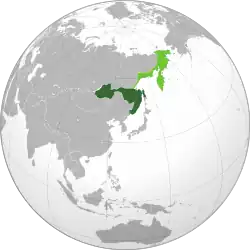 極東共和国の位置