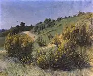 花のあるジュネの風景(1894)