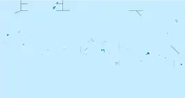 レラ遺跡の位置(ミクロネシア連邦内)