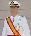 2014年撮影、スペイン国王フェリペ6世