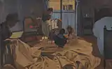 フェリックス・ヴァロットン, The Laundress, Blue Room, 1900