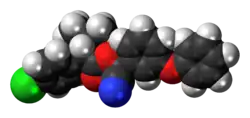 Fenvalerate molecule{{{画像alt1}}}