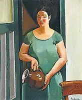 婦人立像 (c.1920)