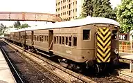 半鋼製のイギリス製電車(ミトレ線)2002年12月までミトレ線で活躍し、一部の付随車は2019年現在も事業用客車として活躍している。