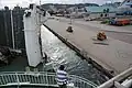 鹿児島港に接岸中