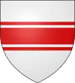 コティスArgent a fess costied gules