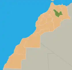 Location in Morocco