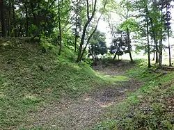 児山城一の堀跡