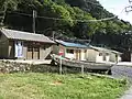 漁師番屋とザッパ船