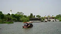 痩西湖と五亭橋