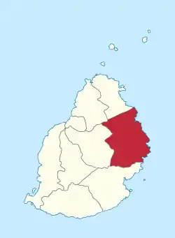 フラック県の位置