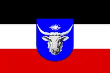 ?ドイツ領南西アフリカの旗(1914年傾)