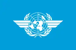 国際民間航空機関の旗