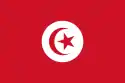 チュニジア君侯国の国旗