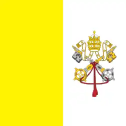 バチカンの旗