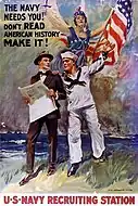 海軍は君を求めている！アメリカの歴史なんか読むな、歴史を作れ！