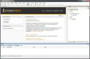 FlashDevelop 4 Screenshot
