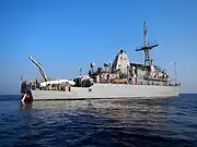 掃海艦「パイオニア」MCM-9