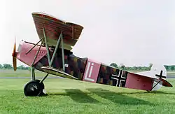 N型支柱（フォッカー D.VII）