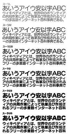 スーラの組見本