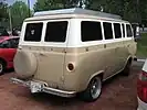 1961-1967 Econoline with camper conversion, rear view