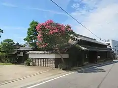 旧石原家住宅主屋（2016年（平成28年）7月）