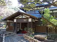 前田侯爵邸の和館。上記洋館と隣接して建てられた。重要文化財(東京都目黒区駒場公園)