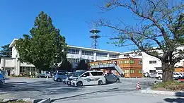 旧渟城第二小学校教室棟(2016年8月)