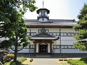 里山辺村役場(旧山辺学校、現・山辺学校歴史民俗資料館)