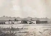1850年ごろのブリッジャー砦