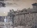 1565年当時の要塞（想像図）